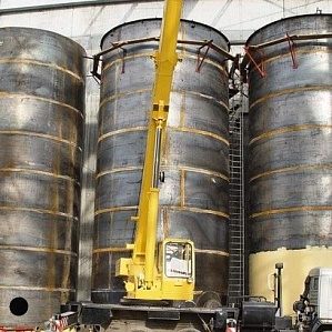 Резервуар стальной вертикальный РВС-170 м3